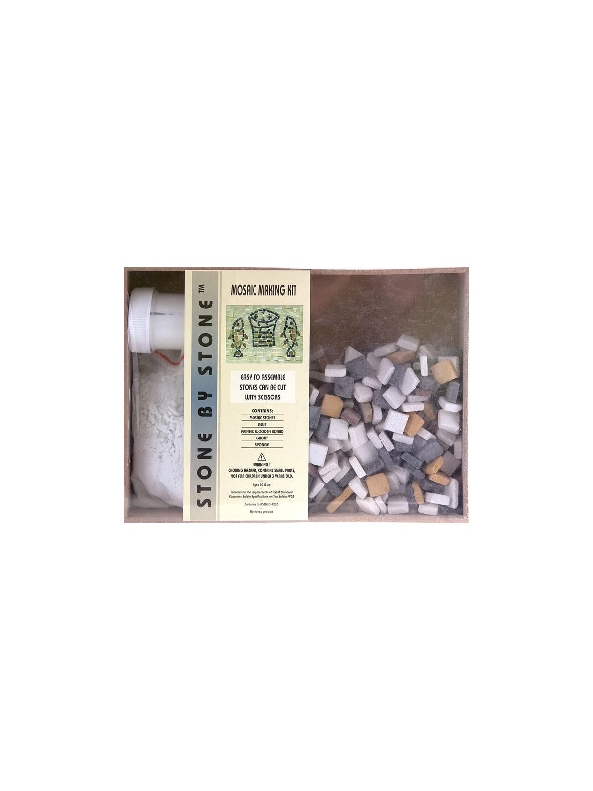 Do-It-Yourself Mosaic Kit - Fish and Loaves